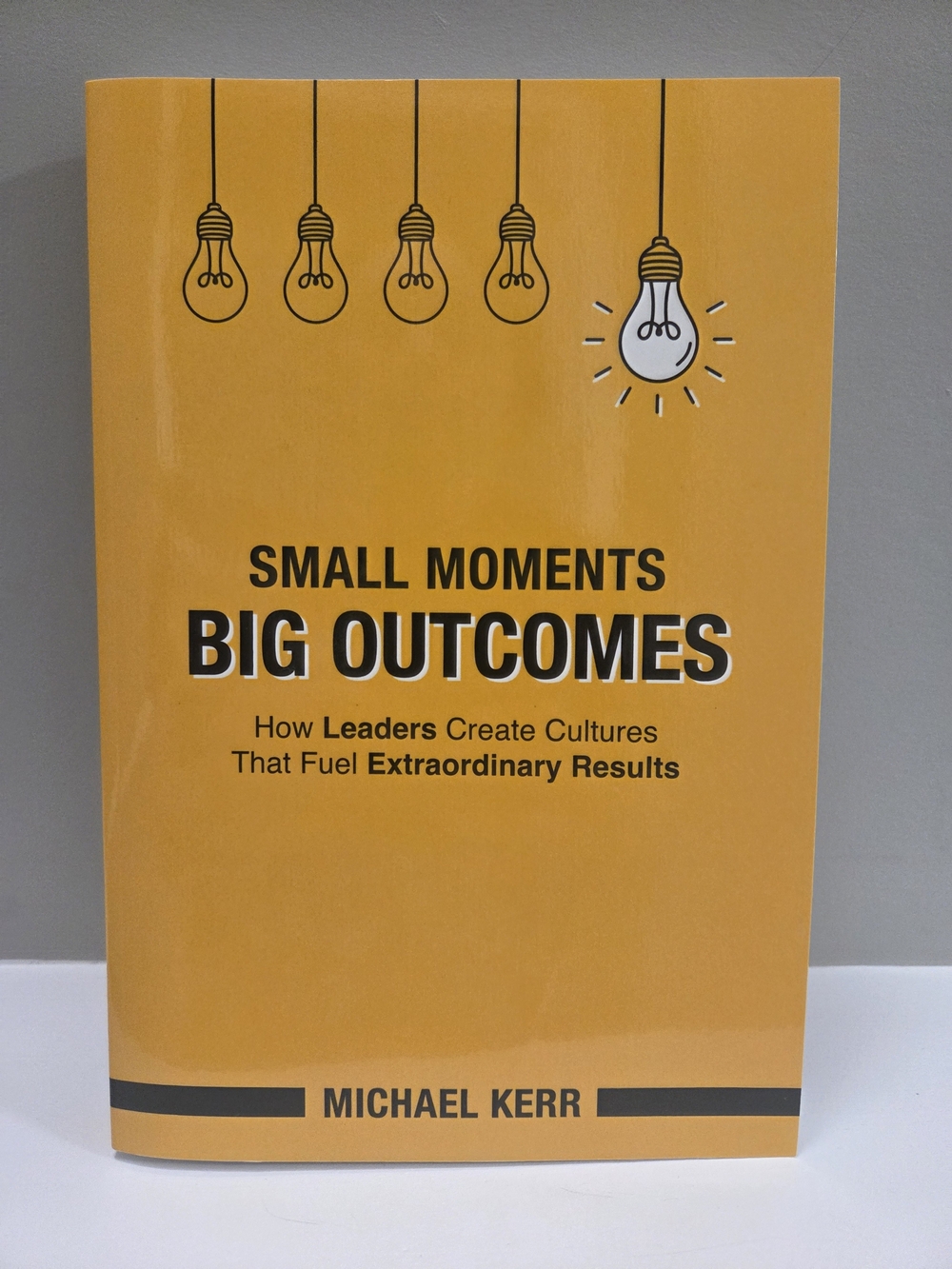 2 for $10 Small Moments, Big Outcomes Paperback Book by Michael Kerr Leadership